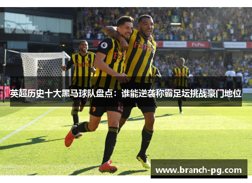 英超历史十大黑马球队盘点：谁能逆袭称霸足坛挑战豪门地位