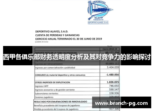 西甲各俱乐部财务透明度分析及其对竞争力的影响探讨 西甲各俱乐部财务透明度分析及其对竞争力的影响探讨