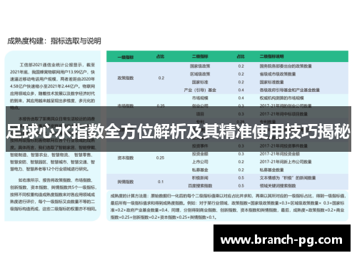 足球心水指数全方位解析及其精准使用技巧揭秘 足球心水指数全方位解析及其精准使用技巧揭秘